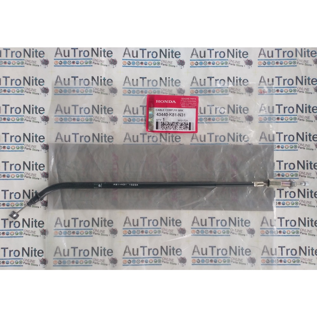 Kabel Rem Comp Front Brake Connecting Combi Brake 43440-K81-N31 Original Honda Beat Street ESP old C