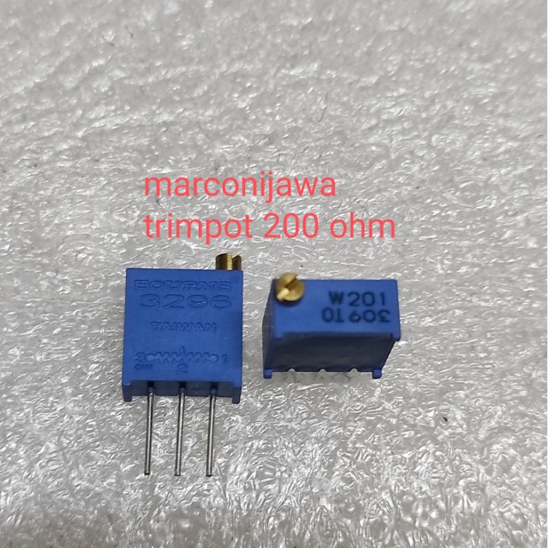 trimpot VR200 ohm baru trim atas