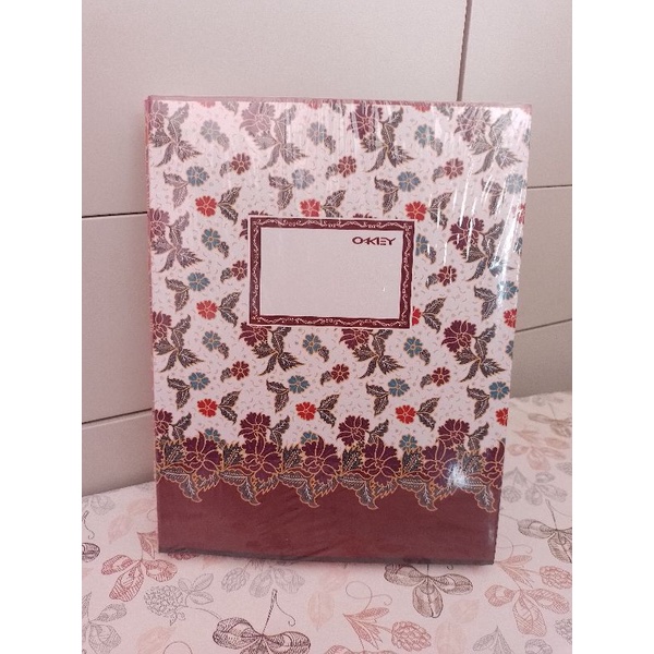 

1 Pak Buku Tulis Okey Isi 38 Lembar (10 buku) ready motif batik