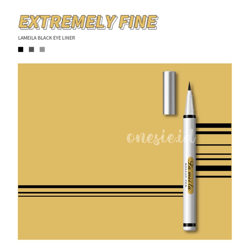 LAMEILA Yellow Eyeliner Long Lasting Eye liner Waterproof LA064 802