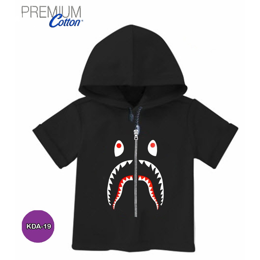Baju Bape Shark Baju Hoodie Anak Premium Original #KDA-19