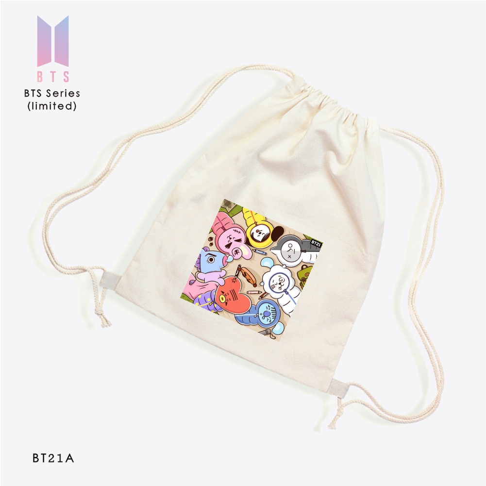 Stringbag / Tas serut Kpop Bts V jungkook RM j Hope jin