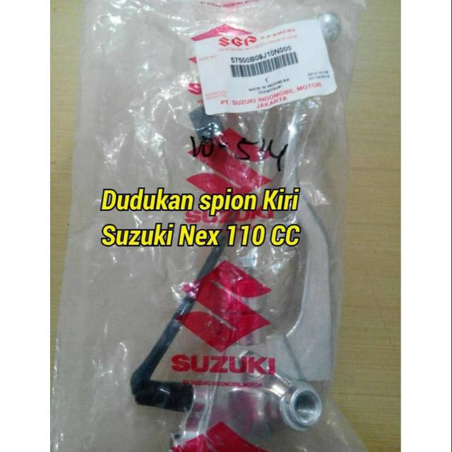 Dudukan Spion Kiri Suzuki Nex type karbu dan Nex Fi