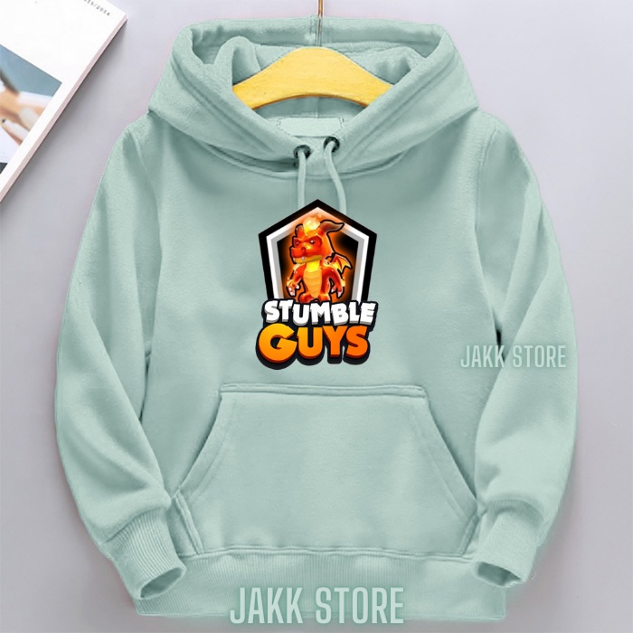 Hoodie Anak Laki Laki STUMBLE GUYS LOGO INFERNO DRAGON Keren/Switer Anak Laki Laki Perempuan Umur 2 3 4 5 6 7 8 9 10 11 12 13 14 15 16 Tahun/Sweater Hodie Anak Cowok Terbaru/Sweter Suiter Anak Laki Laki Hitam Putih