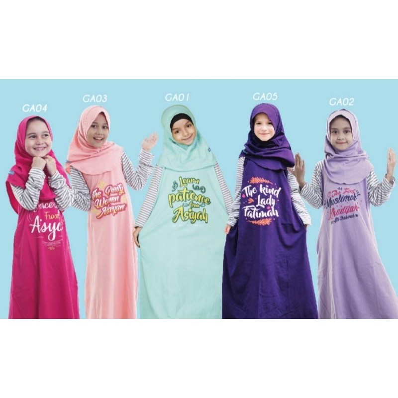 Gamis Kaos Anak AMMAR KIDS