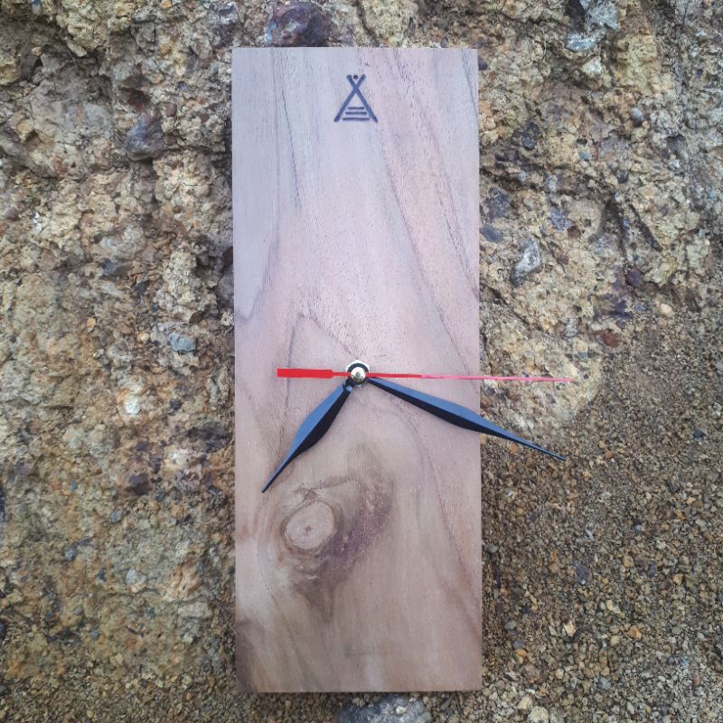 Jam Dinding Jam Meja Kayu Jati Asli