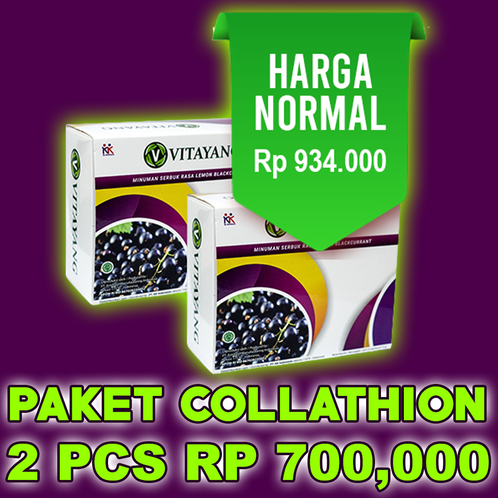 Vitayang Collathion Kolagen Kulit Kencang Elastisitas / Kekencangan Kulit Keriput KK Indonesia