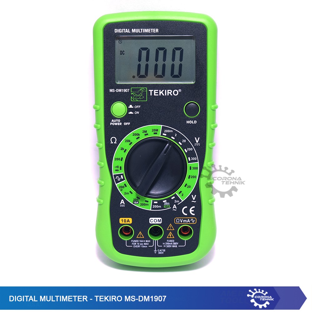 Digital Multimeter - Tekiro MS-DM1907