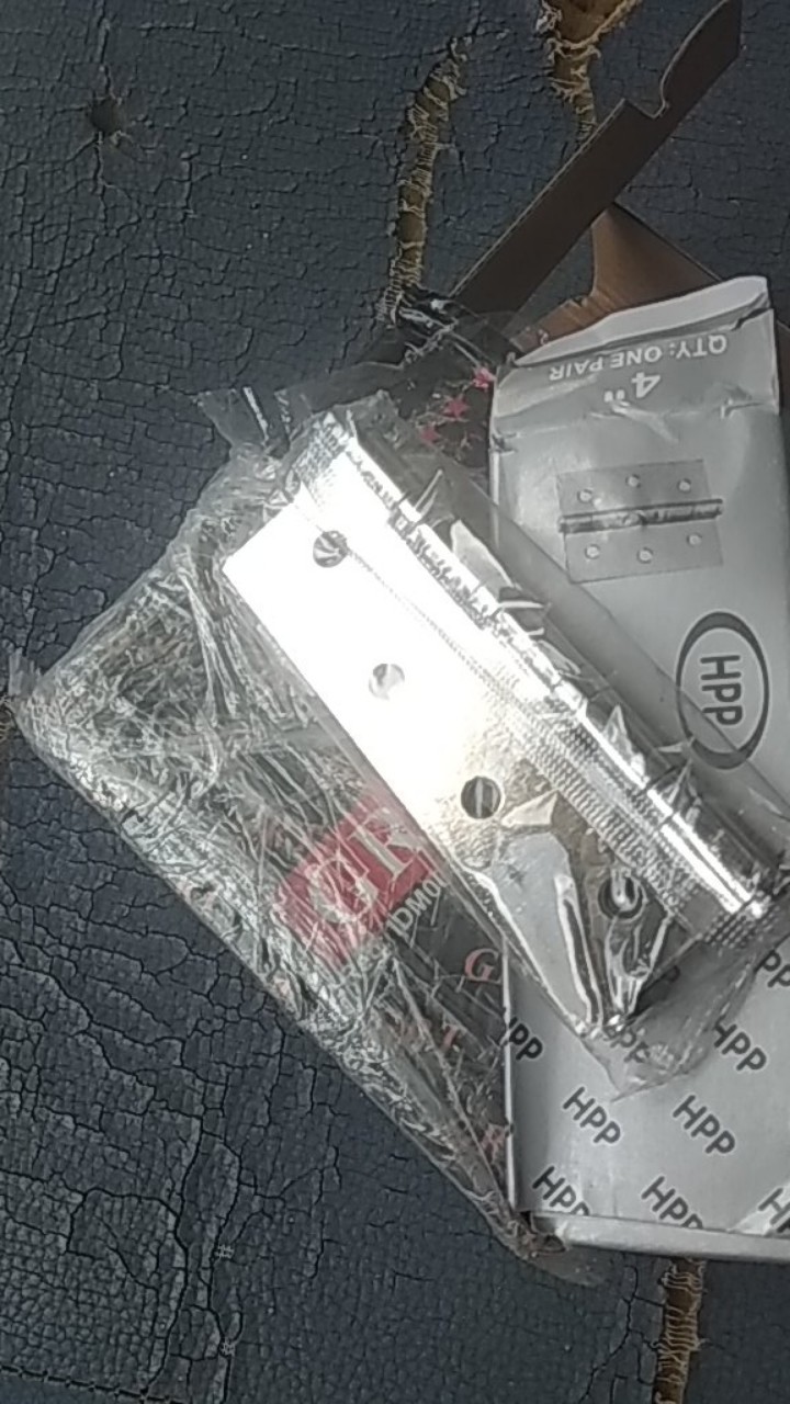 Engsel Jendela Engsel Pintu 4 Inchi X 2,5 Inchi 6,2cm X9,5cm Tebal 1,3mm Baja Tahan Karat