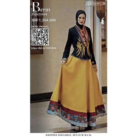 (Cicilan) Gamis Tuneeca Amina T-0522006 By Tuneeca Original