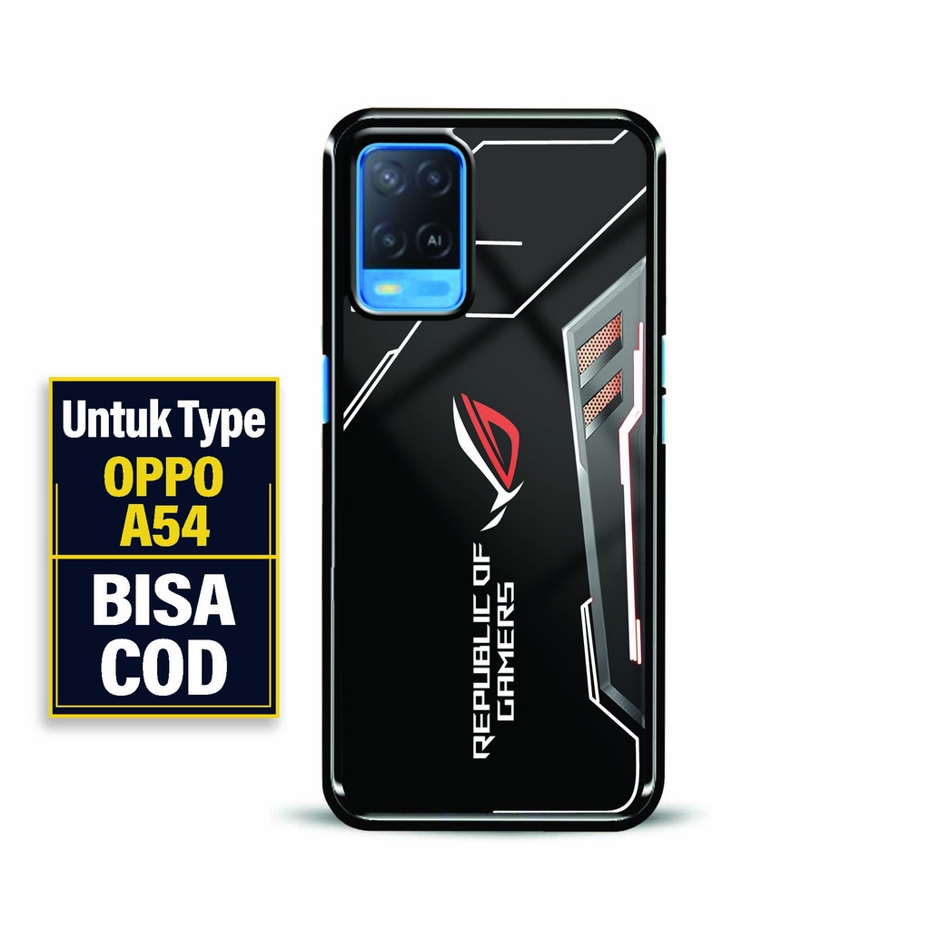 Hardcase Kaca Oppo A54 - Fashion Case Glossy [ Game ] - Softcase Glossy Oppo A54 - Hardcase Glossy T