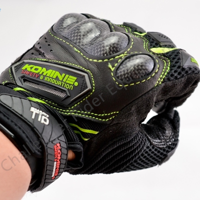 Komine GK167 Sarung Tangan Motor  Komine Gloves Full Finger Touch Screen Dukung COD