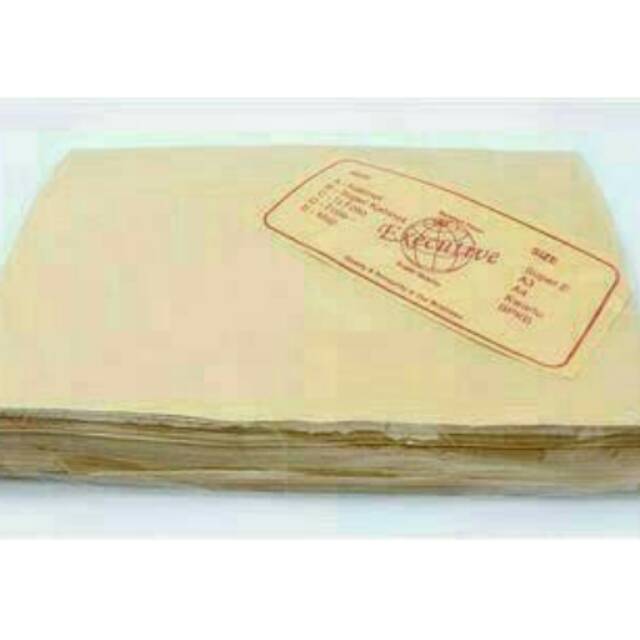 

Amplop Coklat Polos Ukuran Folio Isi 100 Lembar