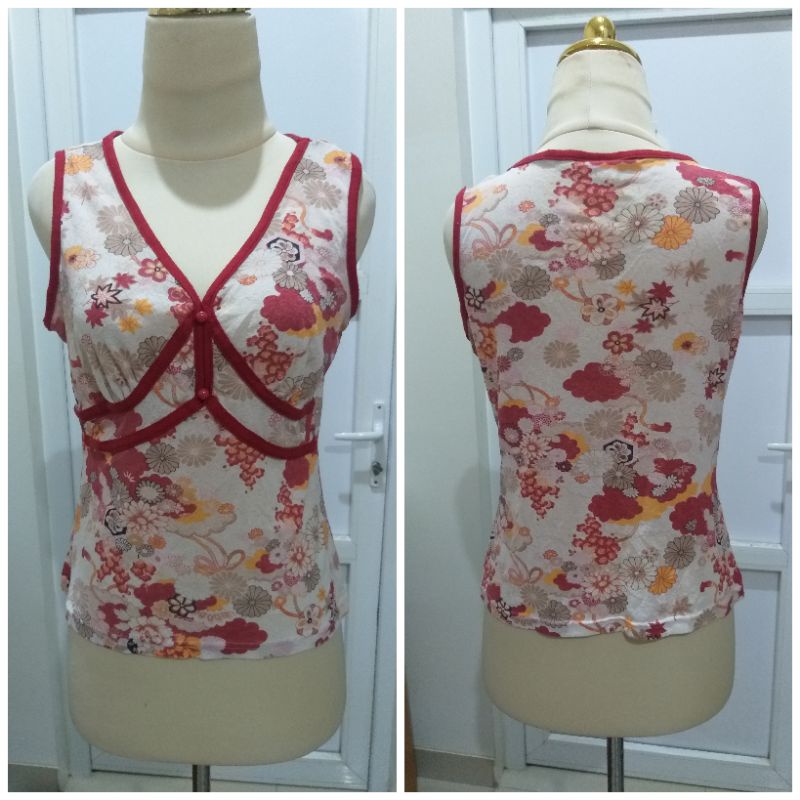 Tanktop Bunga