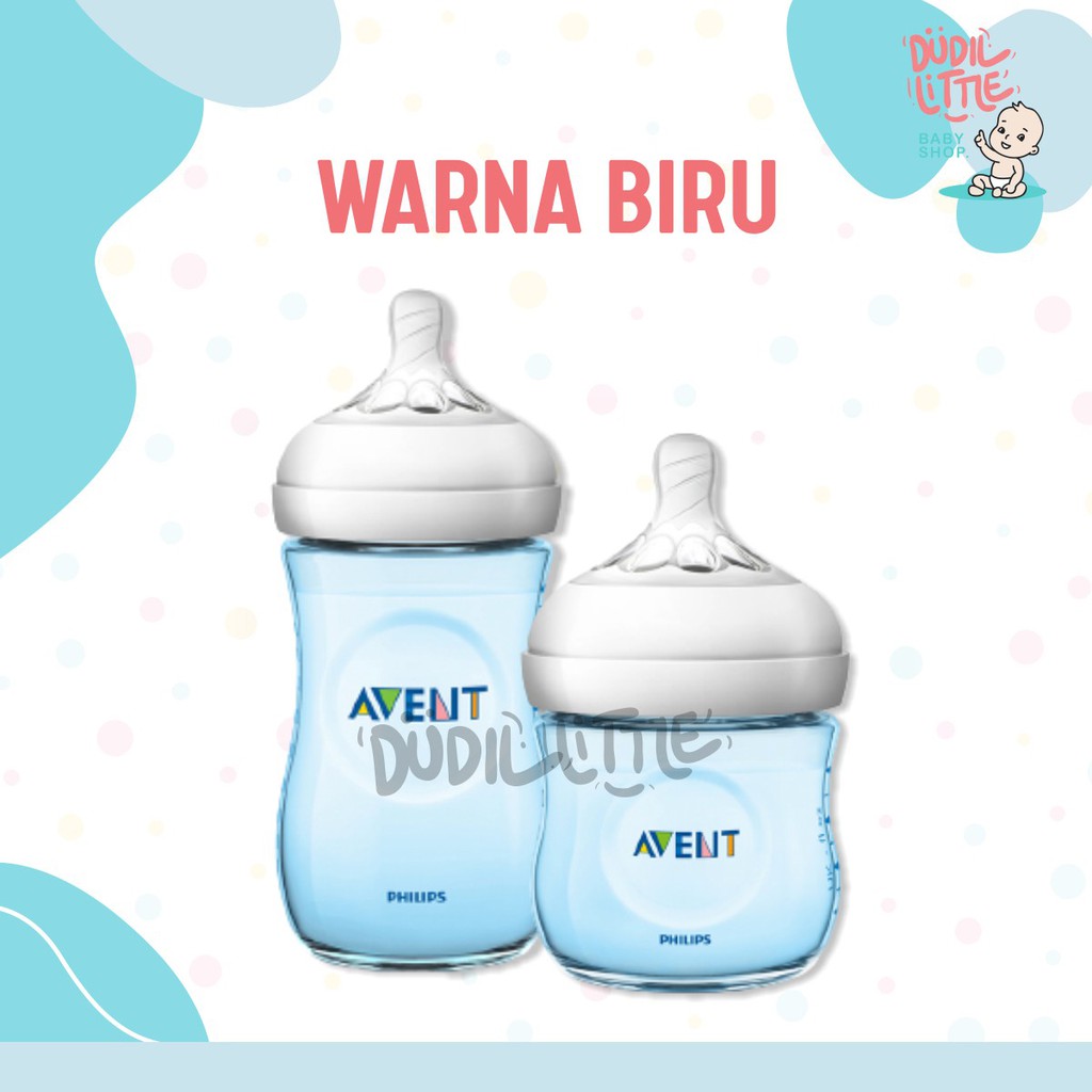 BOTOL SUSU AVENT NATURAL 125ML - 260ML SINGLE NO BOX 100% ORIGINAL BISA COD