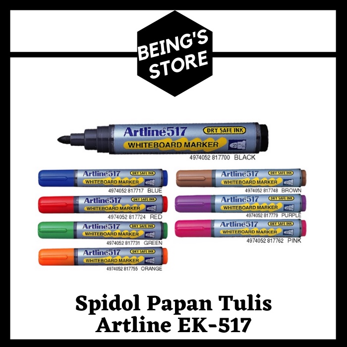 

SPIDOL PAPAN TULIS WHITEBOARD MARKER ARTLINE EK-517