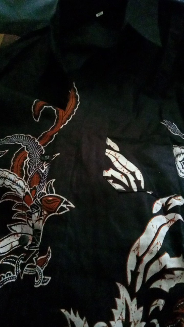 Kemeja Batik Pekalongan, Kemeja Batik Pria Lengan Panjang M, L, Xl, Xxl, Jumbo, Kemeja Kerja
