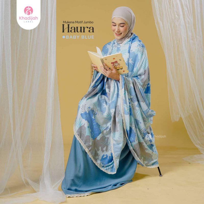 Mukena Jumbo Brand Haura 2 in 1