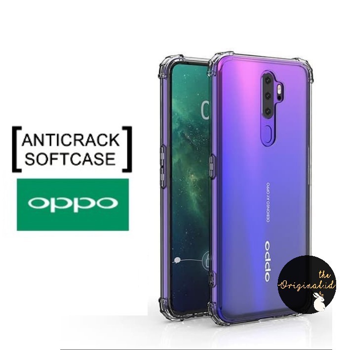 ANTICRACK OPPO A12 A15 A53 A52 A91| SOFT CASE anti crack casing silikon