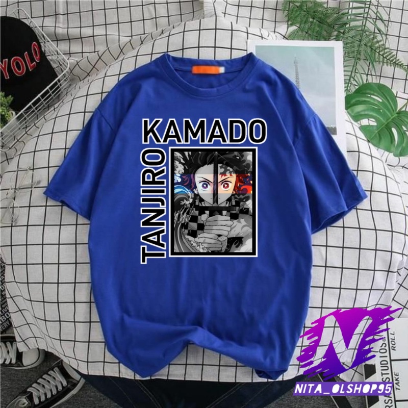 baju anak tanjiro kaos anak anime tanjiro kamado