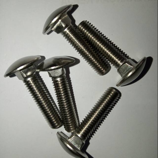 Jual Baut Bemper M8 X 35 (3.5cm) Stainless 304, Cariaghe Bolt, Baut Cb ...