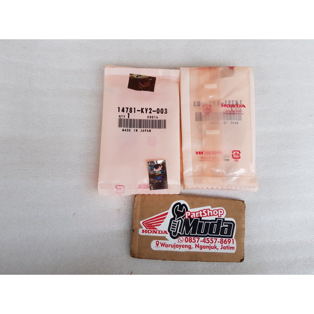 KUKU KLEP OLD CB150R CBR150R 14781-KY2-003 KANCINGAN KATUP CB CBR 150 LOKAL THAILAND ORI HONDA JAPAN