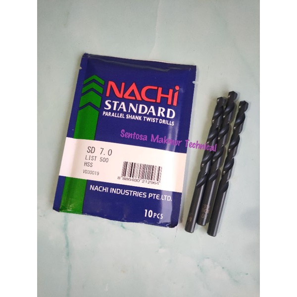 NACHI 7 MM Mata Bor Besi Drill Bit HSS 7MM