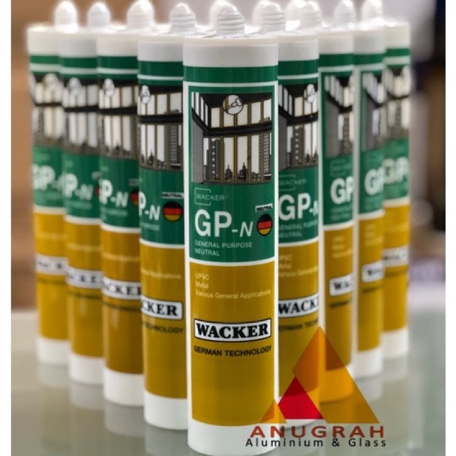 

Lem Kaca Silicone Sealant Neutral GPN Wacker 270ml