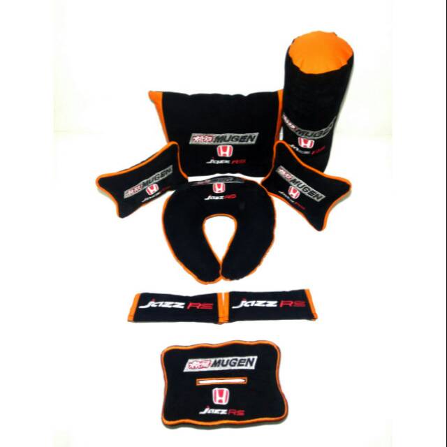 Honda Jazz Mugen bantal aksesoris mobil