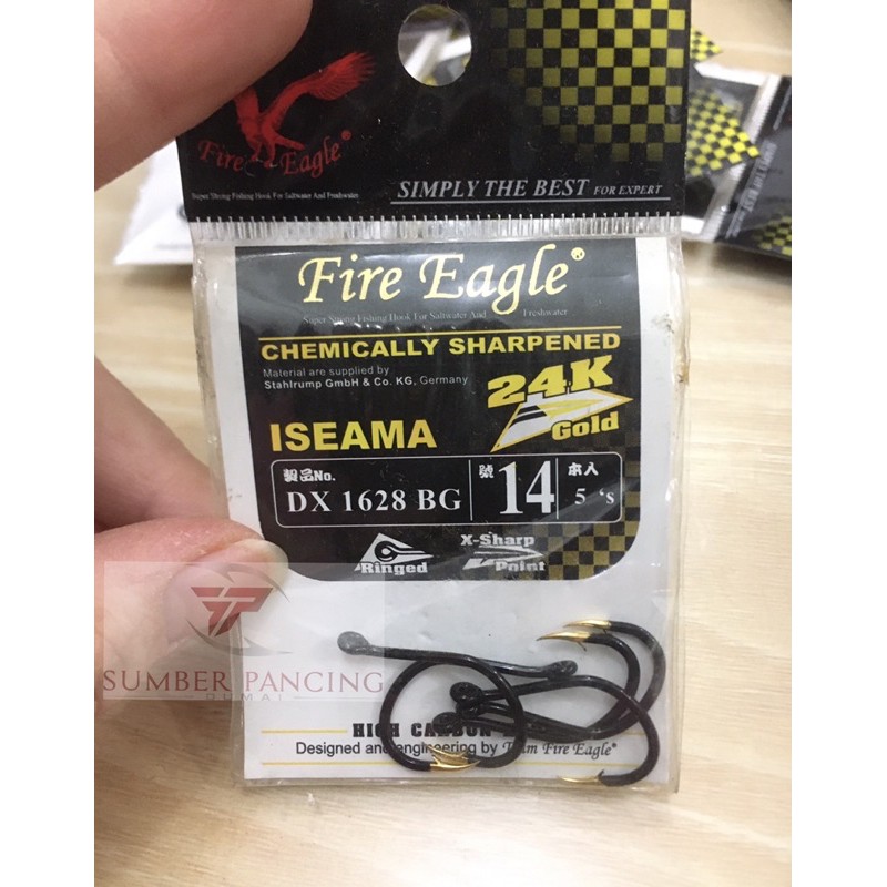 Kail PANCING KOLAM FIRE EAGLE ISEAMA 24K gold