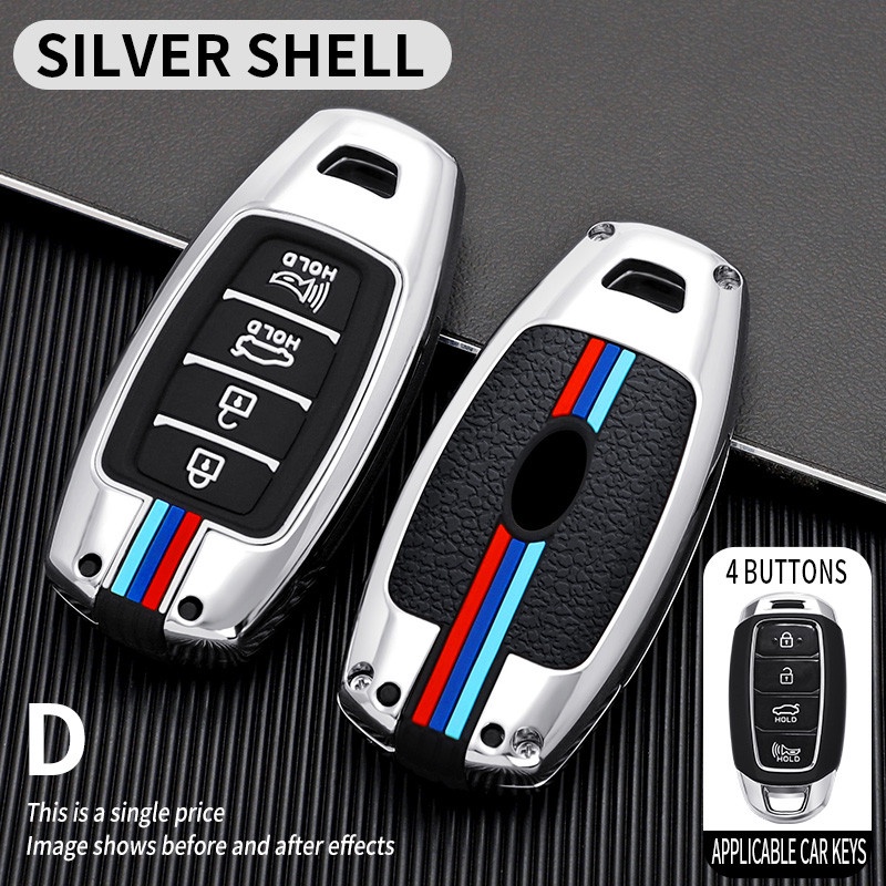 Case Pelindung Remote Kunci Mobil Untuk Hyundai Ix35 2015 2016 2017 2018 2019 2020 2021