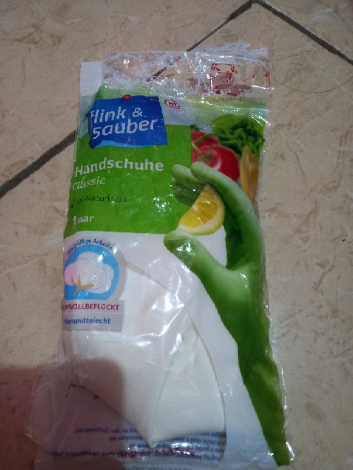 Sarung Tangan Karet Cuci Piring Anti Air Rubber Glove - Sarung Tangan Latex Wastafel Silikon