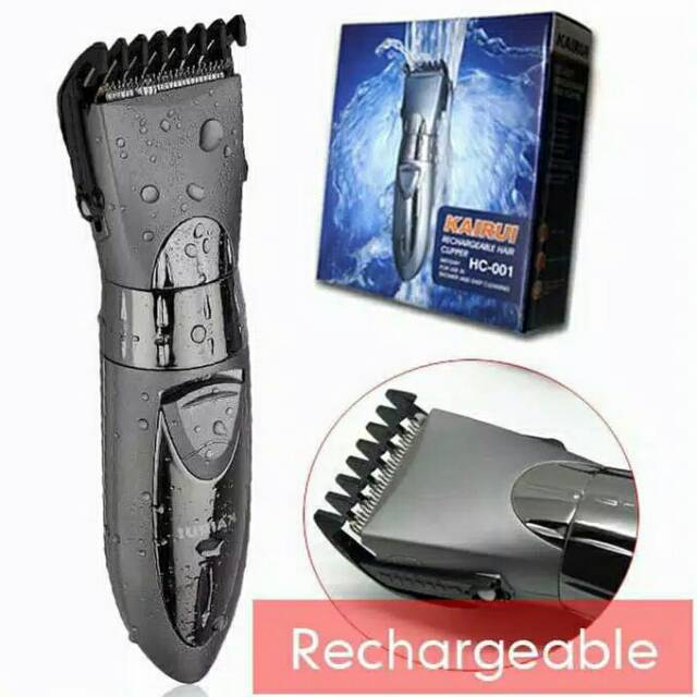 KAIRUI HC001 alat cukur elektrik rechargeable