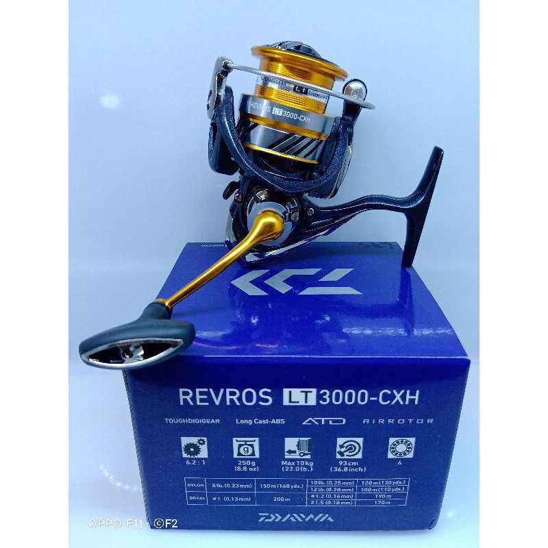 daiwa revros lt 3000 cxh