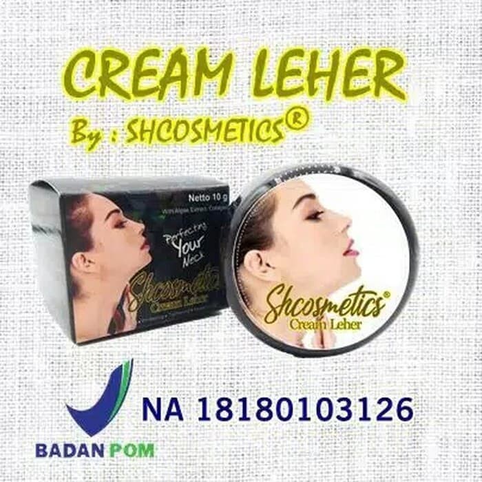 CREAM PEMUTIH LEHER ORIGINAL BPOM SHCOSMETICS