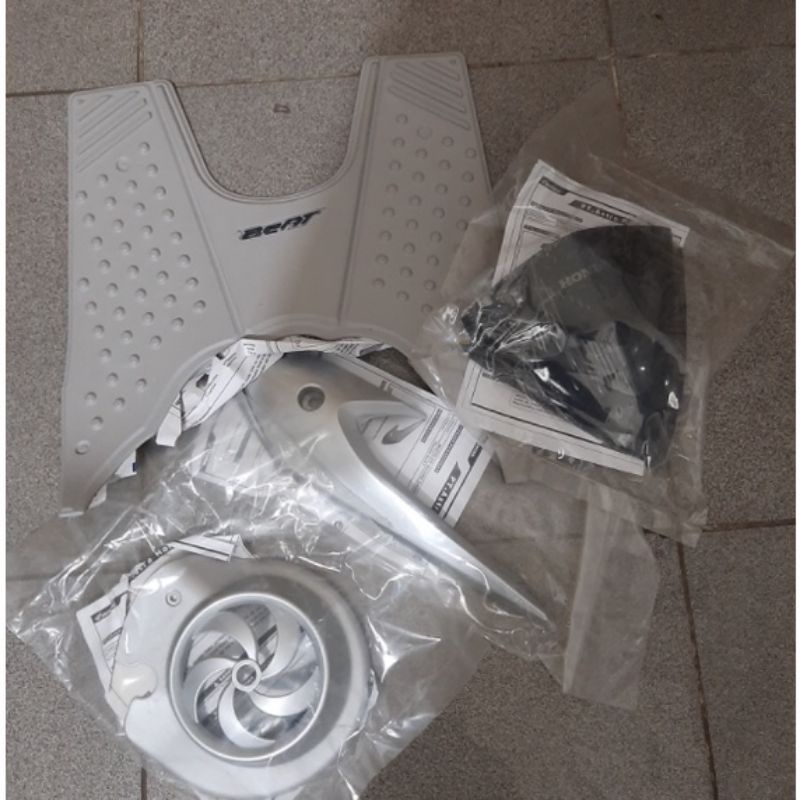 Paket Accesories beat Karbu karpet garnish knalpot filter beat karbu/karpet beat karbu original hond