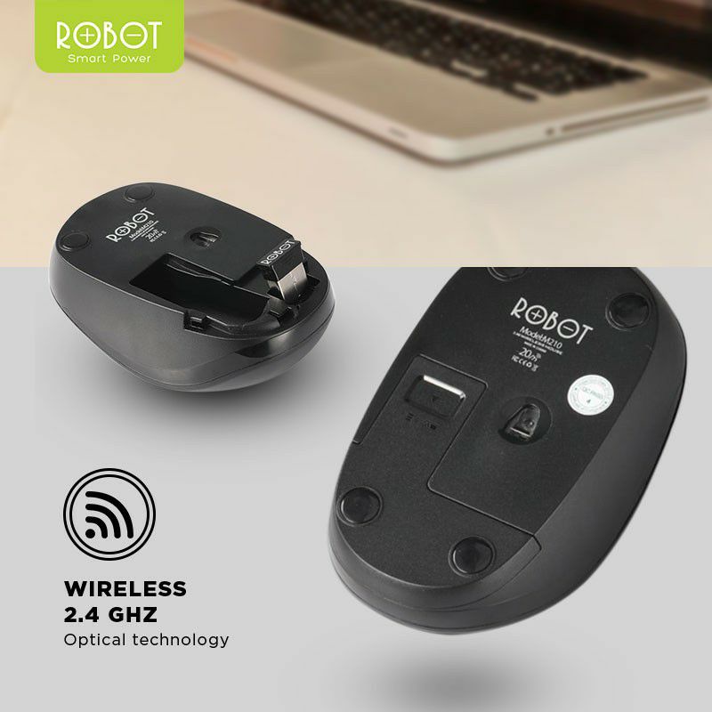 Mouse Robot M210 Mouse Wireless USB Optical 2.4G ORIGINAL