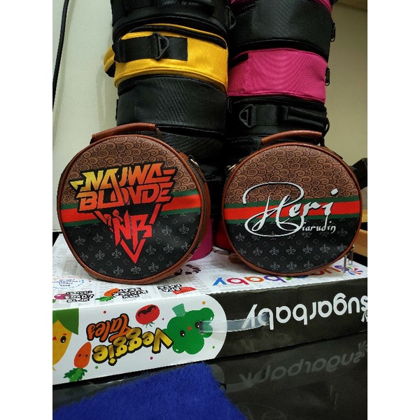Tas selempang headphone dj costume nama