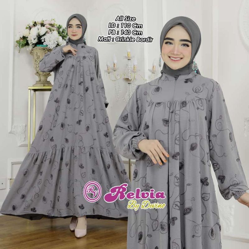 GAMIS CREANGKEL AIRFLOW BORDIR MEWAH