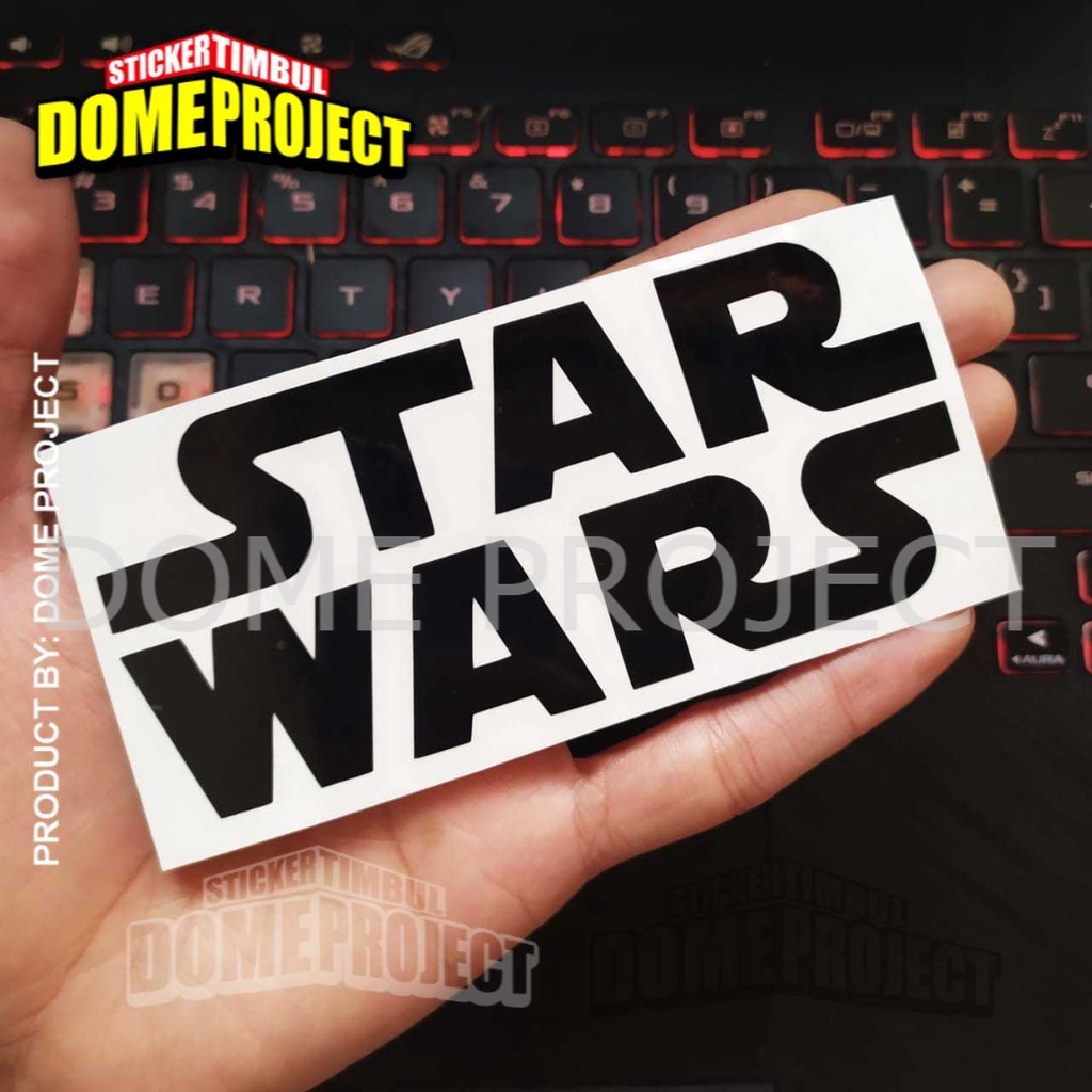 STIKER STARWARS STIKER CUTTING SATUAN STIKER MOBIL STIKER IMPORT