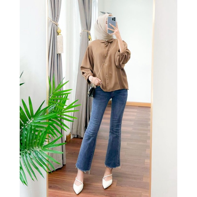 ELZAN BLOUSE / ATASAN TERBARU / simple / kekinian /ootd simple kece