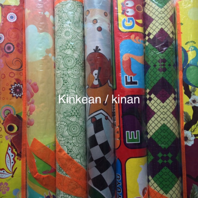 Karpet Spons Plastik Motif Karakter 120x150