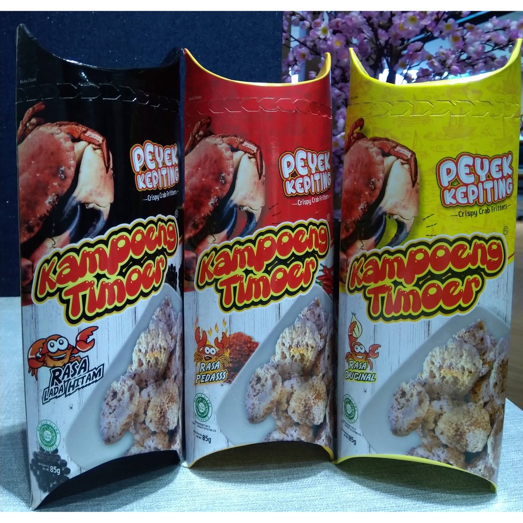 

Peyek Kepiting 3 Varian Rasa