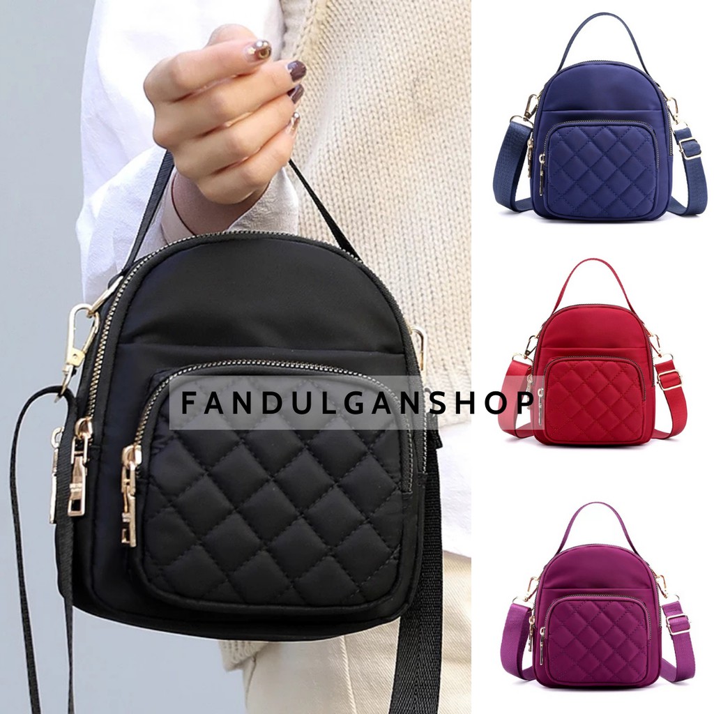 FLASH SALE 7.7 - TAS CHIBAO TENGTENG RUMAH TAS WANITA BERBAHAN BORDIRAN SEDANG PROMO! TAS MERAH, MAROON, HITAM, NAVY