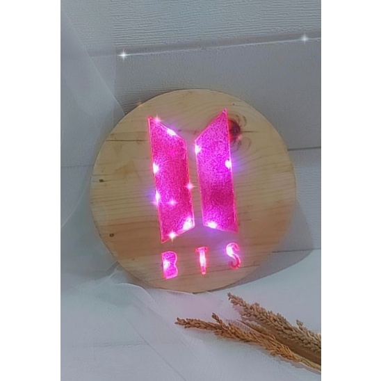 Lampu Tidur BTS Kpop Lampu Malam BTS Army Lampu Estetik Dekorasi Kamar Estetik Lampu BTS