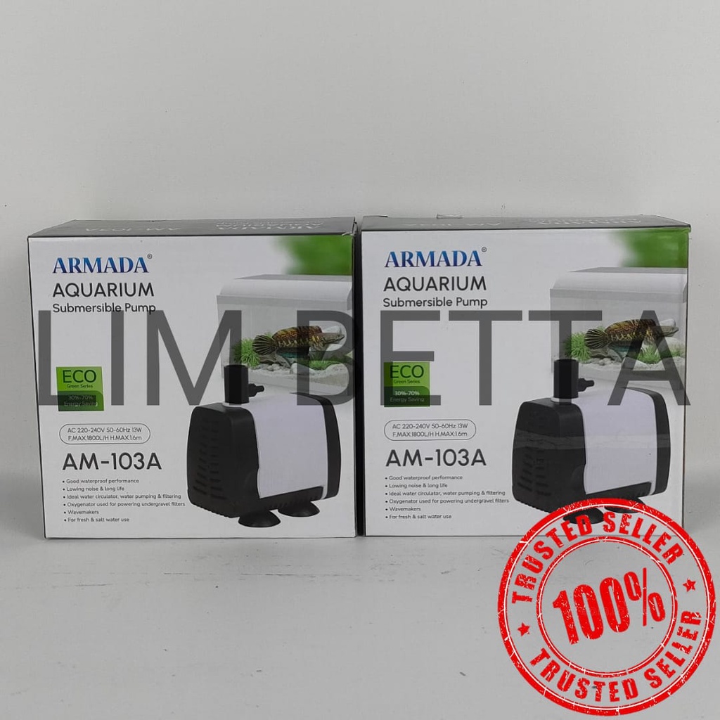 POMPA AQUARIUM ARMADA AM-103 A / POWER HEAD 103 LOW WATT TERMURAH