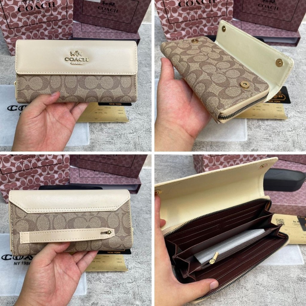 Dompet Coach Horse / Coach Wallet Long Dompet Panjang Dompet Kulit