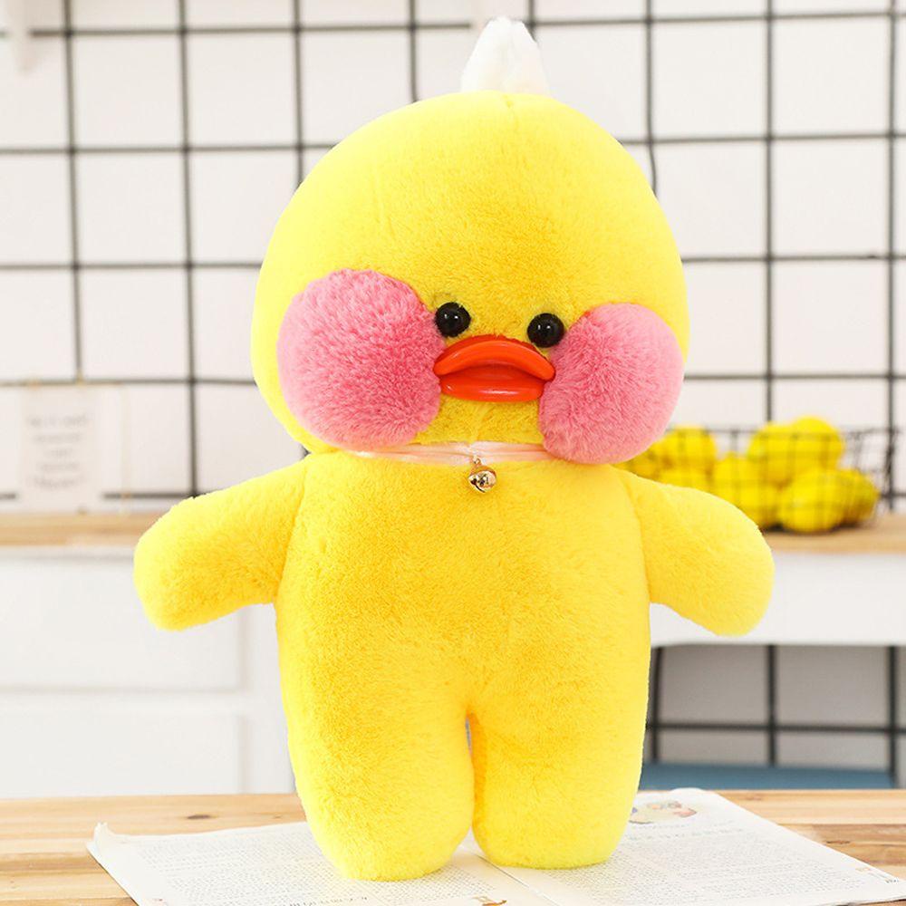 Quinton Lalafanfan Ducks Plush Toys Korea Kawaii Gadis Lembut Mainan Hadiah Natal Transform to Pig Cat Rabbit Dog Panda Yellow Duck Boneka Mainan