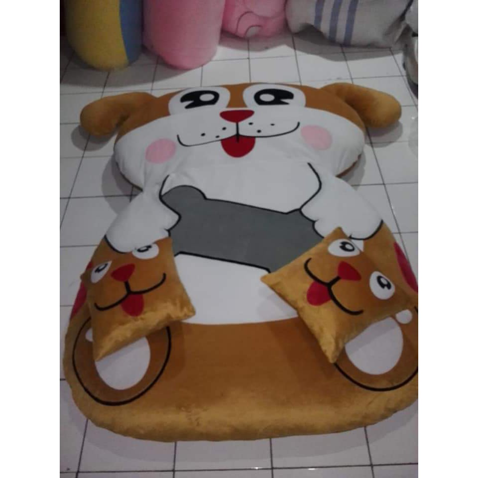 KASUR / MATRAS KARAKTER DOG LUCU DAN EMPUK BISA CUSTOM