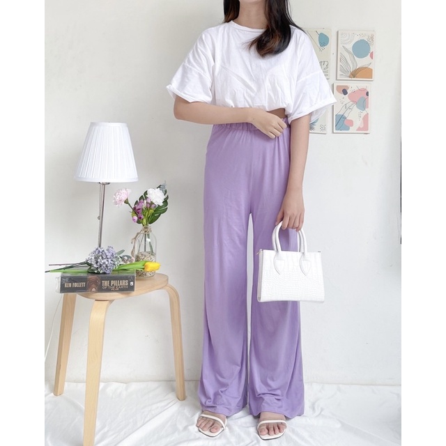 Fiyu Comfy Kulot Long Pants 11C-Rdm